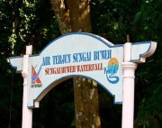 sungai buweh waterfalls entrance