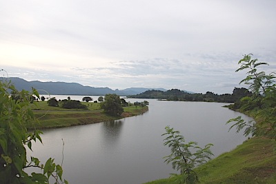 lake timah-tasoh in perlis, malaysia